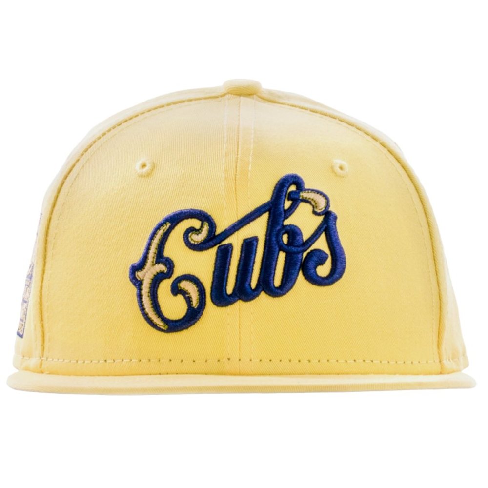 New Era Chicago Cubs Canary Yellows 1933 ASG Side Patch 59FIFTY Fitted Hat